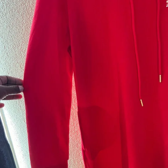 Calvin Klein Red Hoodie Dress size Large - Picture 4 of 7